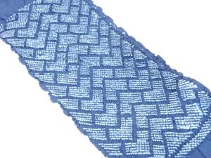 正絹　絞り　帯揚げ